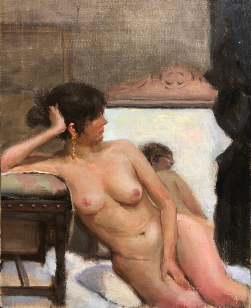 Olivia nude study